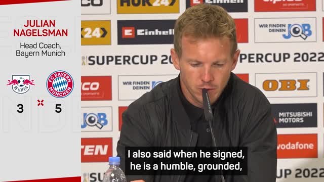 Mane pushes Bayern Munich forward - Nagelsmann