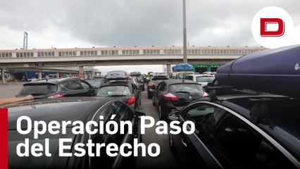 Miles de vehículos en la Operación Paso del Estrecho