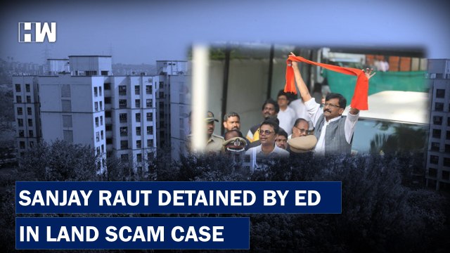 Sena MP Sanjay Raut Detained By ED After Long Day Raids In Patra Chawl Scam Case| Shivsena| Summon