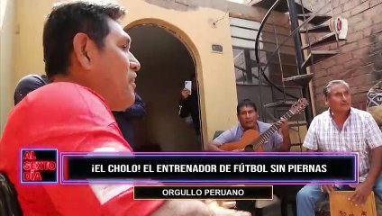¡El Cholo! Esta es la historia del entrenador de fútbol sin piernas