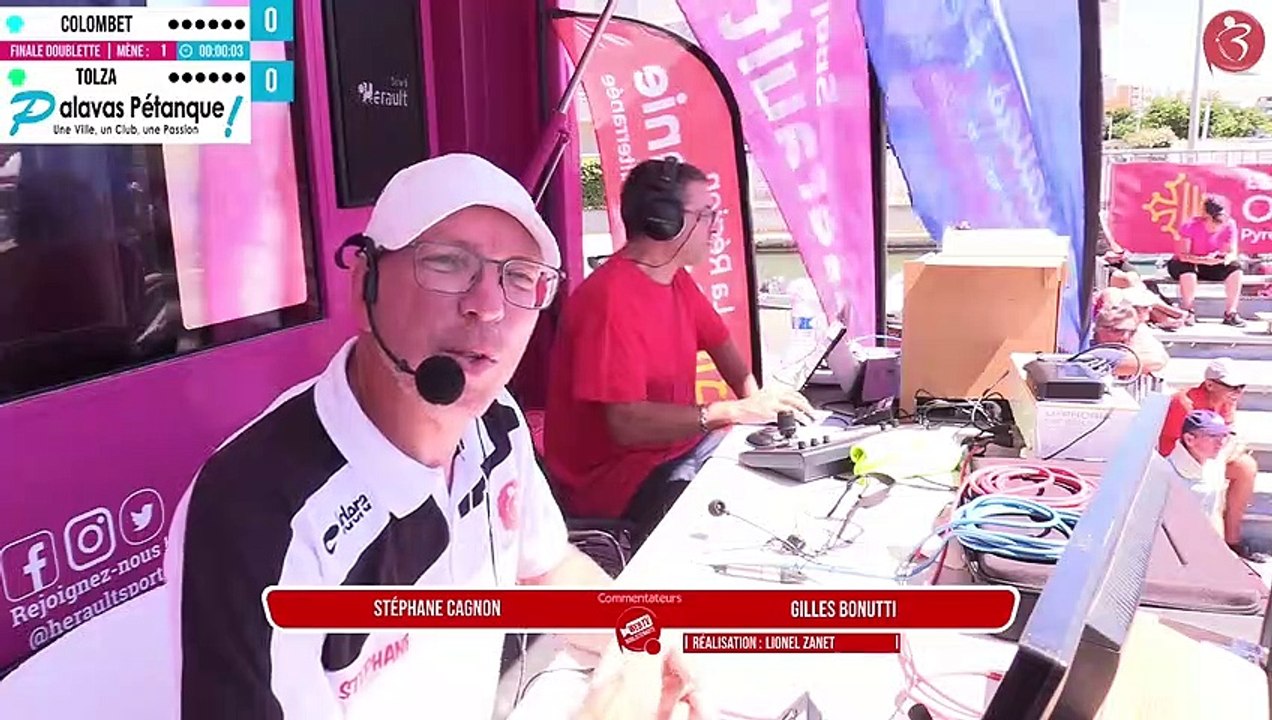 Finale doublette - 10ème International féminin  à pétanque de Palavas 2022