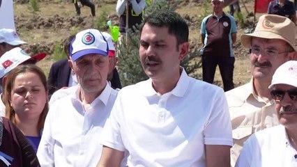 Kurum, "TÜRK-İŞ 70. Yıl Hatıra Ormanı İlk Fidan Dikim Töreni"ne katıldı