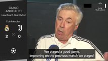 Ancelotti focussed on Super Cup after 'positive' pre-season