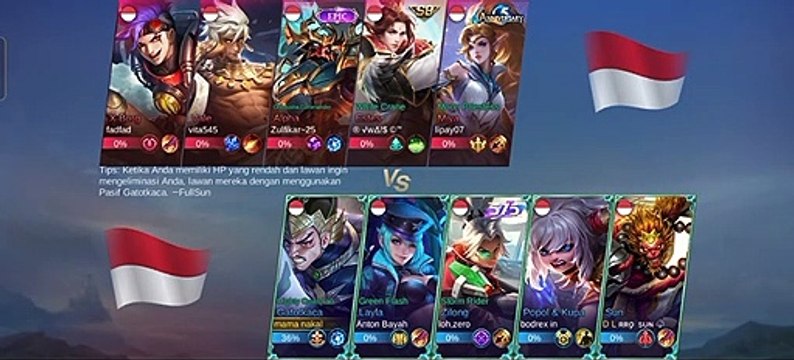 Offlaner Gatotkaca Legendary Gameplay! - hero favorit Gatotkaca by ImTheOne - MLBB