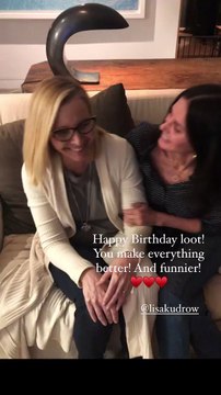 Courteney Cox e Lisa Kudrow