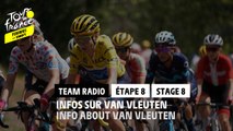 Team Radio - Van Vleuten derrière le peloton / Van Vleuten behind  - Étape 8 / Stage 8 - #TDFF2022