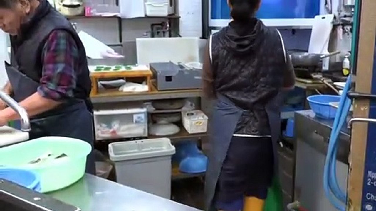 Fugu  Puffer Fish Sashimi in Japan