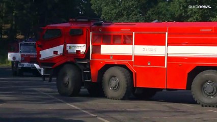 Ancora incendi ai confini tra Repubblica ceca e Germania