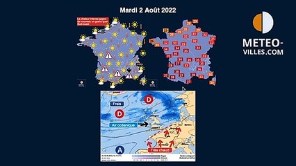 bulletin météo du dimanche 31 juillet 2022