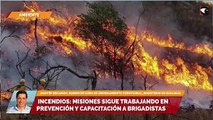 Incendios: Misiones sigue trabajando en prevención y capacitación a brigadistas