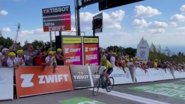 Tour de France Femmes 2022 - Annemiek van Vleuten s'offre la 8e étape à La Super Planche des Belles Filles et le Tour de France Femmes !