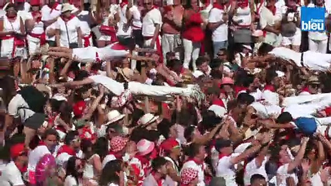 Le paquito chocolatero aux Fêtes de Bayonne