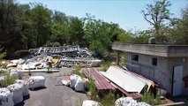 Milano, discarica all'ex campo nomadi di via Martirano: le immagini del drone