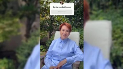 Akşener'den, "Gönlünüzden Geçen 13. Cumhurbaşkanı Kimdir" Sorusuna Yanıt: "Siz Şimdi Sayın Erdoğan'ın Sinirini Niye Bozuyorsunuz"