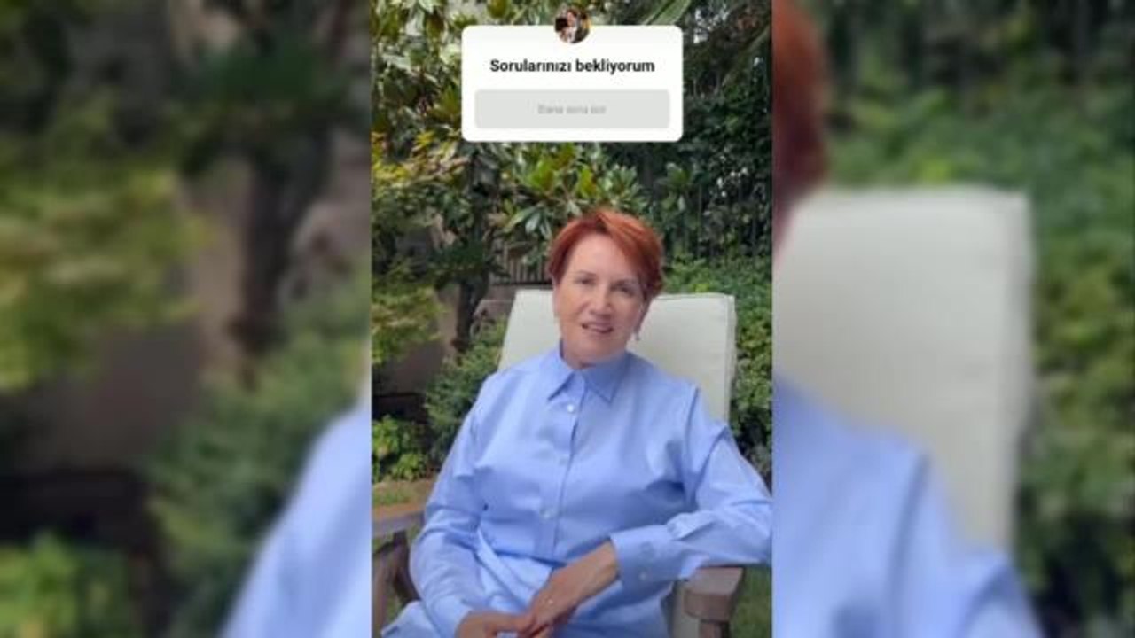 Akşener'den, "Gönlünüzden Geçen 13. Cumhurbaşkanı Kimdir" Sorusuna Yanıt: "Siz Şimdi Sayın Erdoğan'ın Sinirini Niye Bozuyorsunuz"
