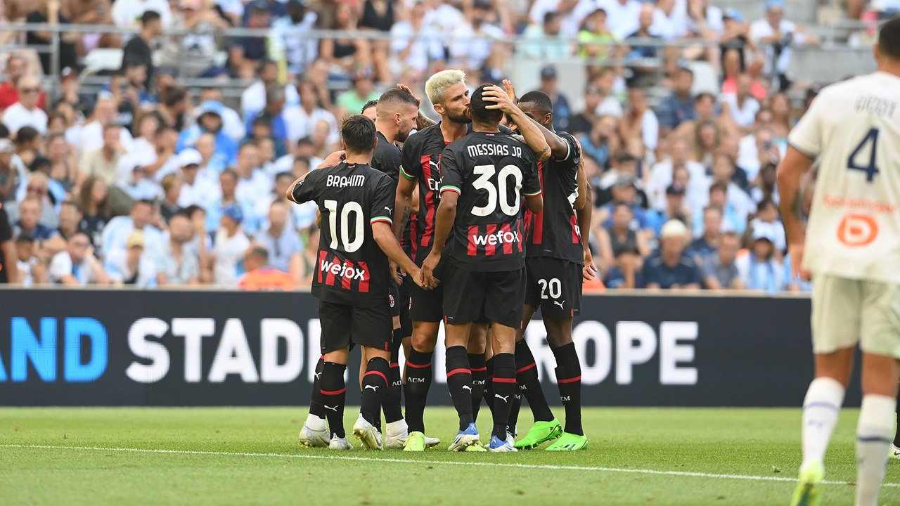 Marsiglia-Milan, Amichevole 2022/23: gli highlights