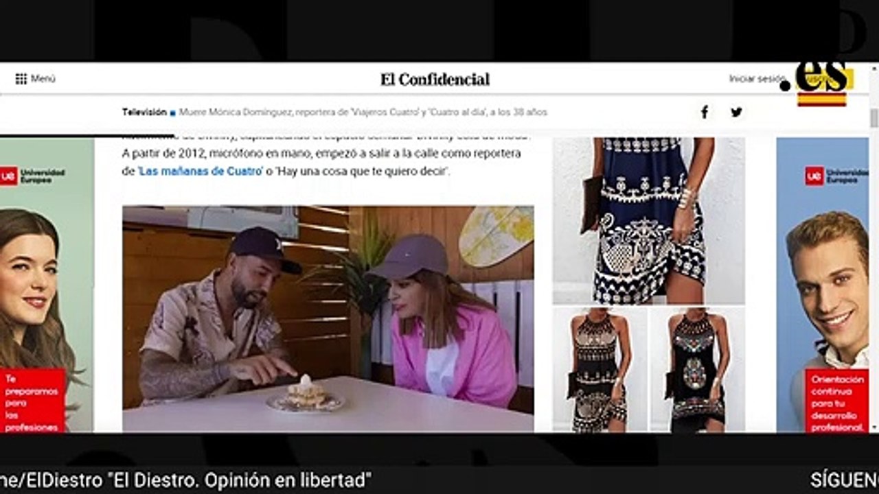 Muere "repentinamente" una reportera de Mediaset a los 38 años de edad