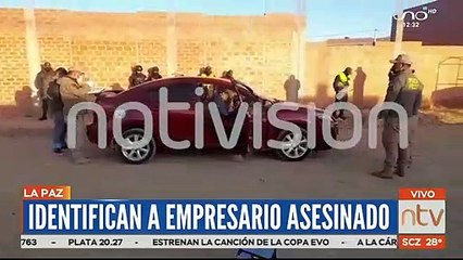 Identifican a empresario asesinado