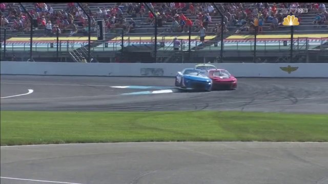 NASCAR Cup Series 2022 Indianapolis Race Larson Ty Dillon Brake Failure Nasty Crash