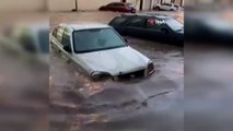 Riyad’ı sel vurdu, cadde ve sokaklar göle döndü