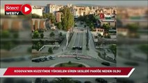 Kosova’nın kuzeyinde yükselen siren sesleri paniğe neden oldu