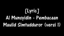 Maulid Simtudduror Dengan Teks Bahasa Arab