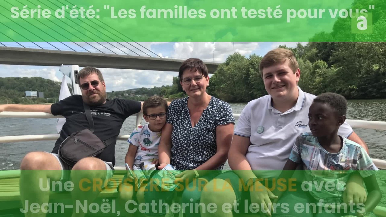 Série été: ils ont testé pour vous... une croisière en Meuse à Huy
