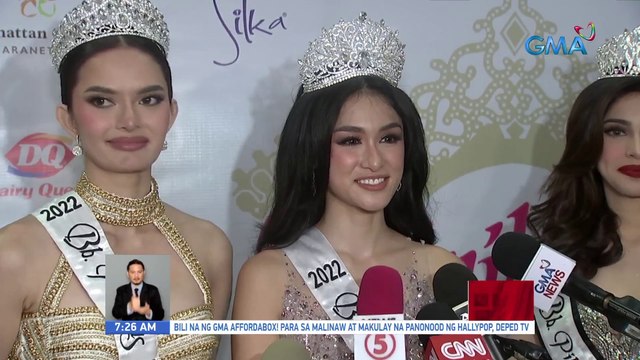 Nicole Borromeo ng Cebu, kinoronahang Bb. Pilipinas Intermational 2022 | UB