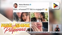 TALK BIZ | Maine Mendoza at Arjo Atayde, engaged na!