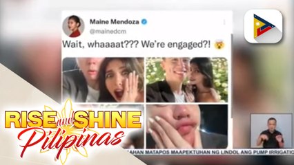 TALK BIZ | Maine Mendoza at Arjo Atayde, engaged na!