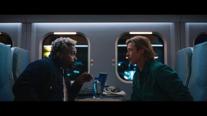 Bullet Train Movie Clip - Quiet Car Fight