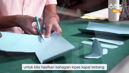 Kelas DIY: Cipta kapal Terbang Mainan