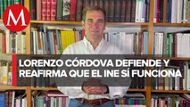 Fiscalización, enésima prueba de que sistema electoral funciona y bien: Córdova