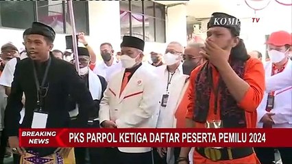 Usai PDIP dan PKP, Kini Giliran PKS yang Mendaftar Sebagai Peserta Pemilu 2024!
