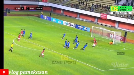 INDONESIA VS FILIPINA 2-0 SKOR AKHIR AFF U16 2022