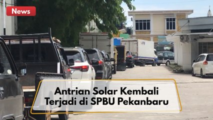 Kelangkaan Solar Kembali Terjadi di Pekanbaru !!