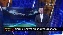 Laga Persahabatan Deltras Sidoarjo vs Gresik United Diwarnai Bentrok Antar Suporter!