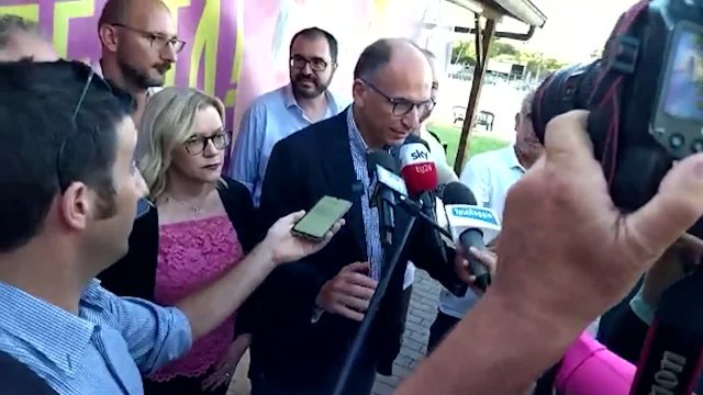 Elezioni, Letta: Un terzo polo adesso aiuta le destre