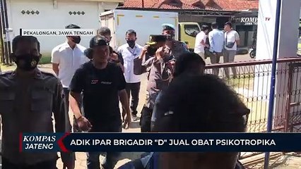 Adik Ipar Brigadir D Jual Obat Psikotropika