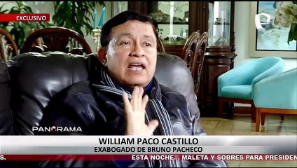 ¡Exclusivo! Beder: el nexo de Palacio de Gobierno con Bruno Pacheco