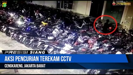 Demi Barter Sabu, 3 Remaja Nekat Curi Motor di Parkiran Apartemen Wilayah Cengkareng