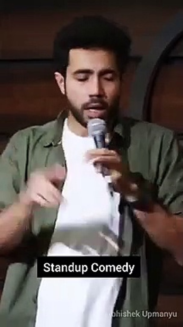 ⁣Funny Standup Comedy by Abhishek Upmanyu