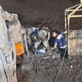 Çamur yığınının altında kalan işçinin cansız bedenine 43 saat sonra ulaşılabildi