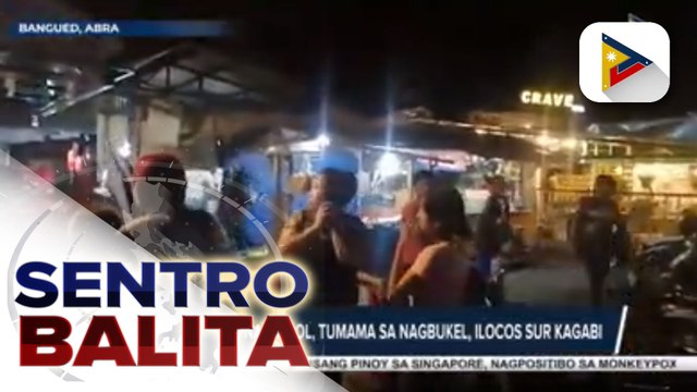 Malalakas na pagyanig, muling naramdaman sa Ilocos Sur at Abra