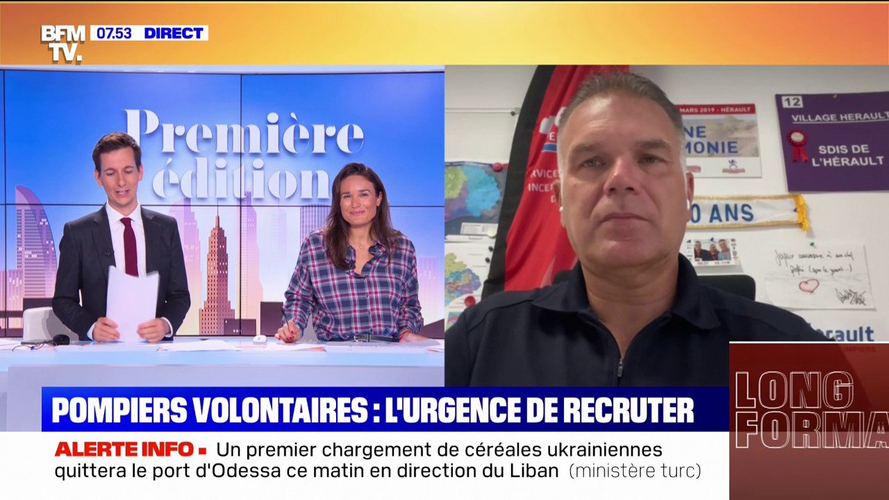 "Il y a près de 80% de pompiers volontaires": le lieutenant-colonel Jérôme Bonnafoux explique comment s'engager pour devenir sapeur-pompier volontaire