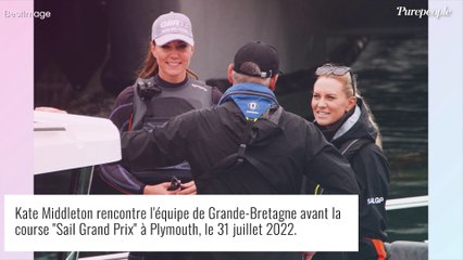 Kate Middleton en combinaison : "très bonne navigatrice", elle fonce à 100km/h !