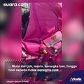 Pengendara Sepeda Motor Curi Perhatian, Warganet Tiba-tiba Ingat dengan Tokoh Ini