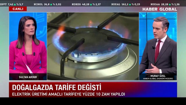 Doğal gazda ağustos tarifesi yayımlandı: Elektrik üretim amaçlı tarifeye yüzde 10 zam