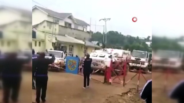 Tansiyonun yükseldiği ülkede olaylar patlak verdi! BM askerleri ateş açtı, ölüler var