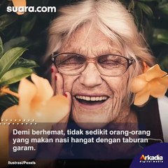 Nenek Cuma Makan Nasi Garam, Warganet Batal Kasihan Gegara Lihat Hal Ini